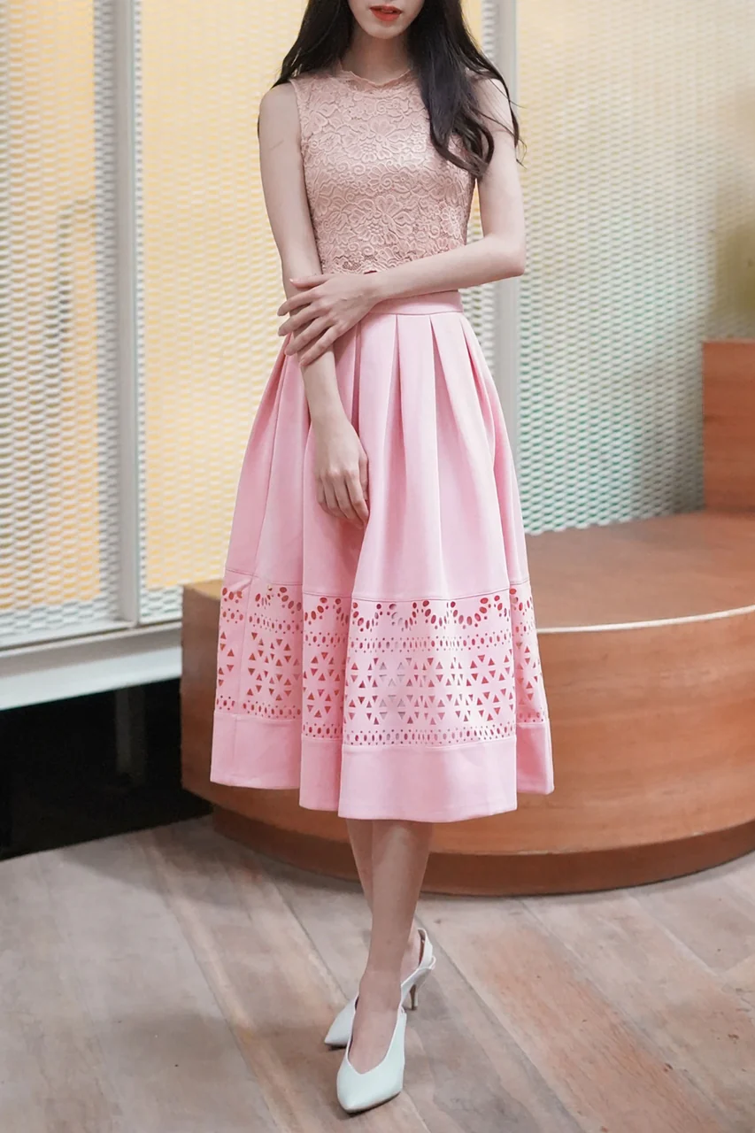 Dacerniz Skirt (Powder Pink) - Image 5