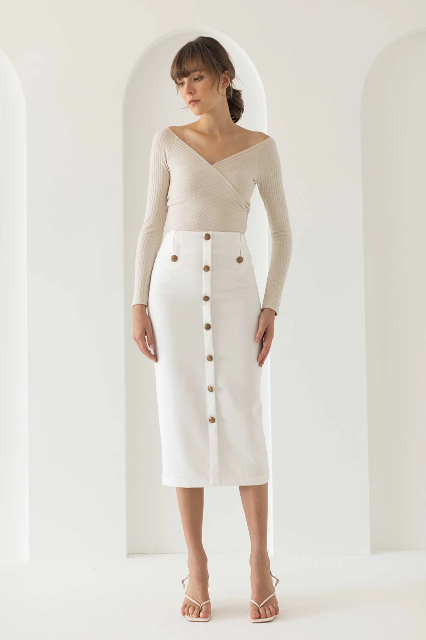 Doliaxaro Skirt (White) - Image 2