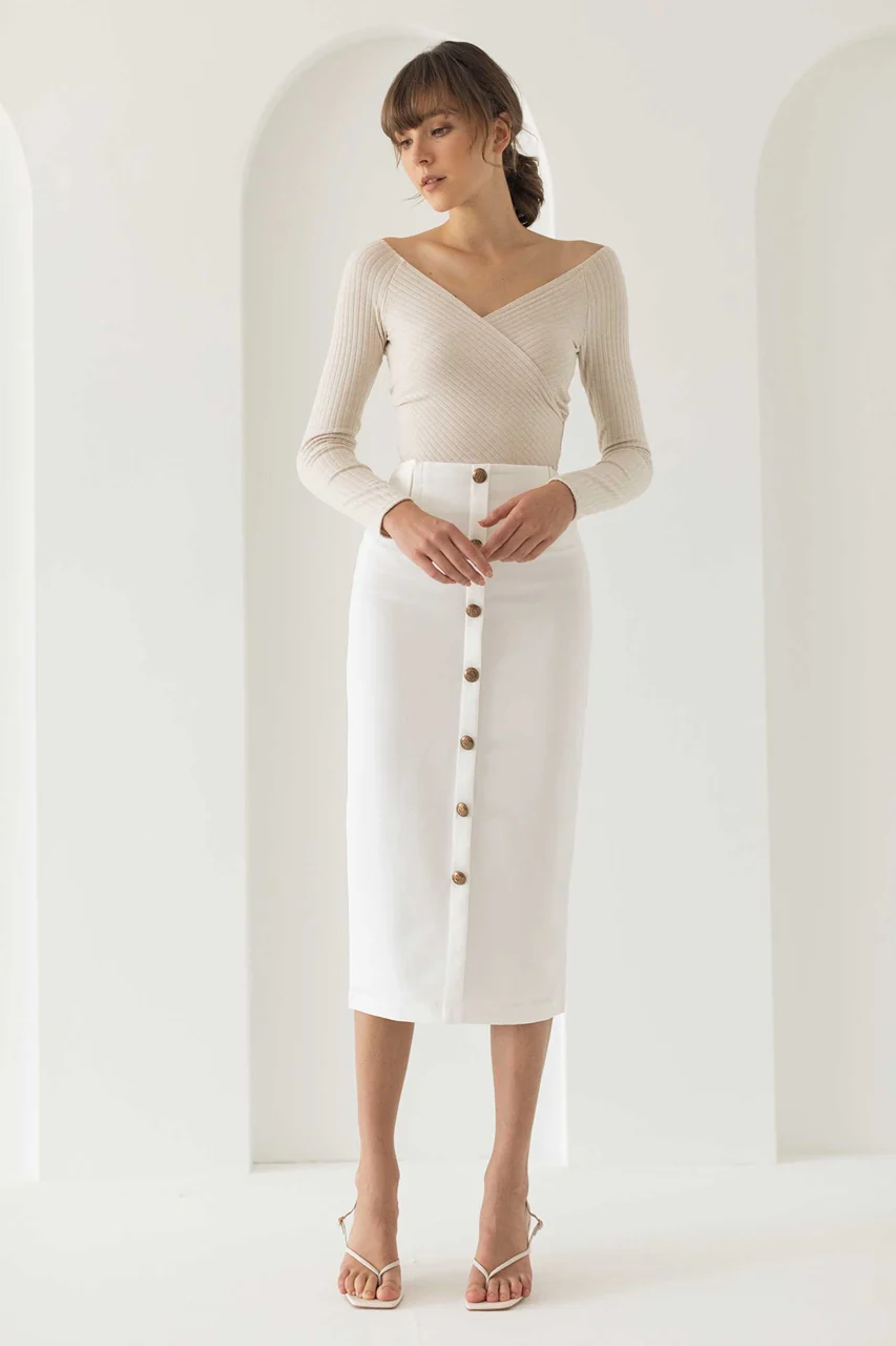 Doliaxaro Skirt (White) - Image 3