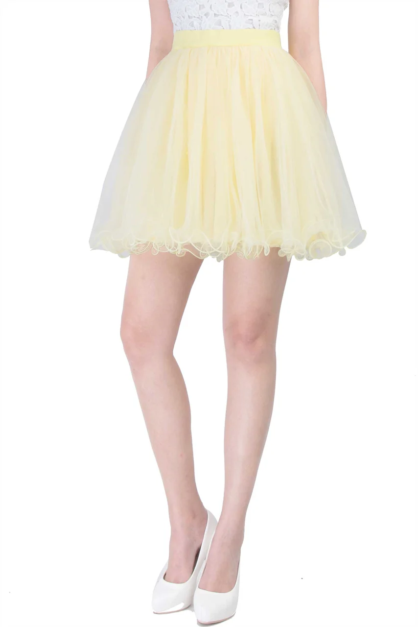 Diverxia Skirt (Powder Yellow) - Image 4