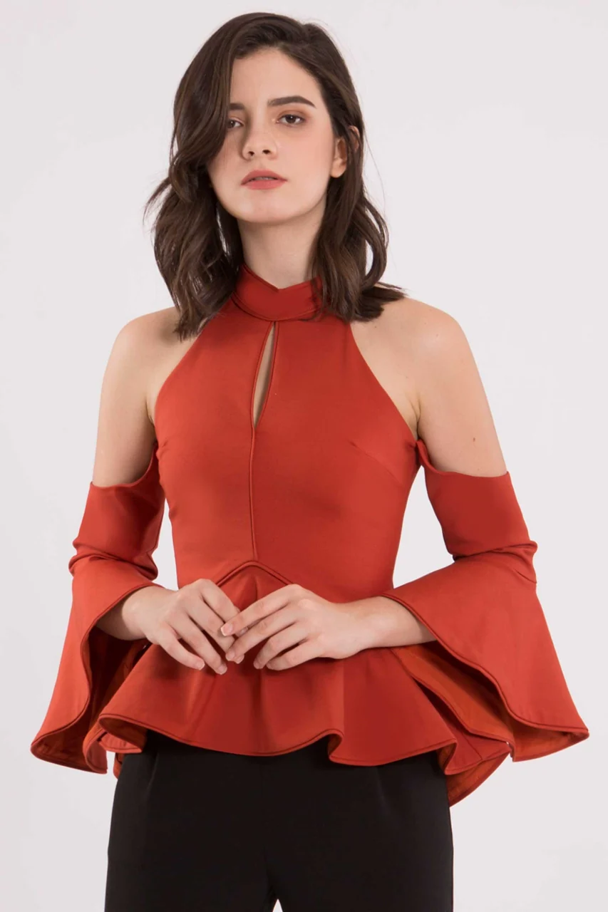 Diufeny Top (Rust Orange) - Image 6