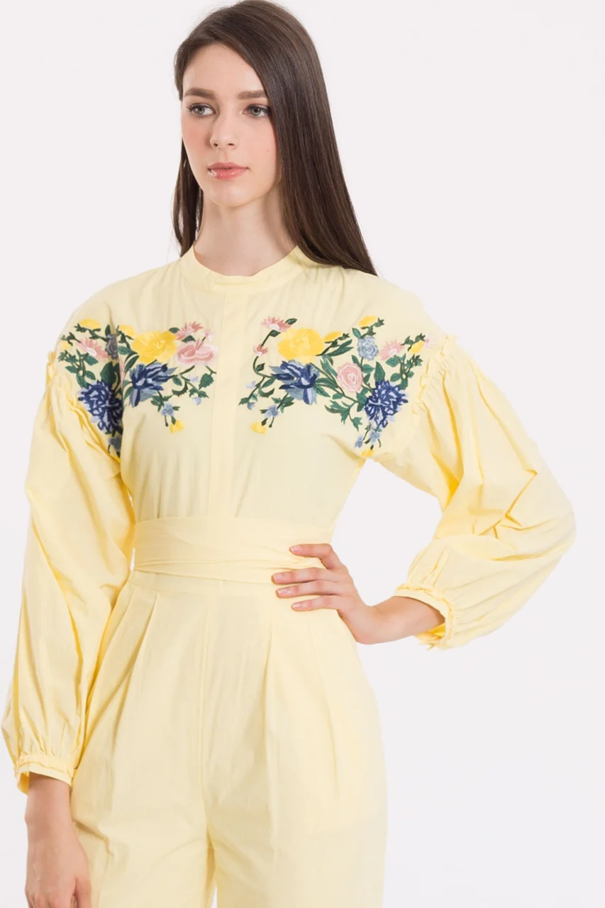 Destroz Jumpsuit (Powder Yellow) - Image 6