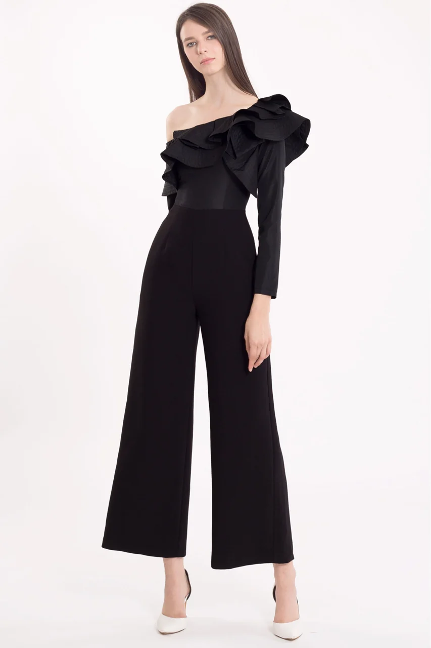 Ladera Jumpsuit (Black) - Image 4