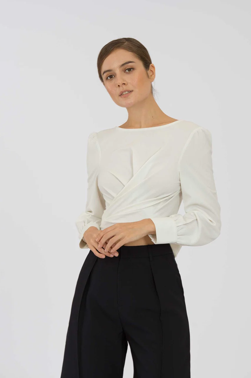 Derviety Top (Off White) - Image 4
