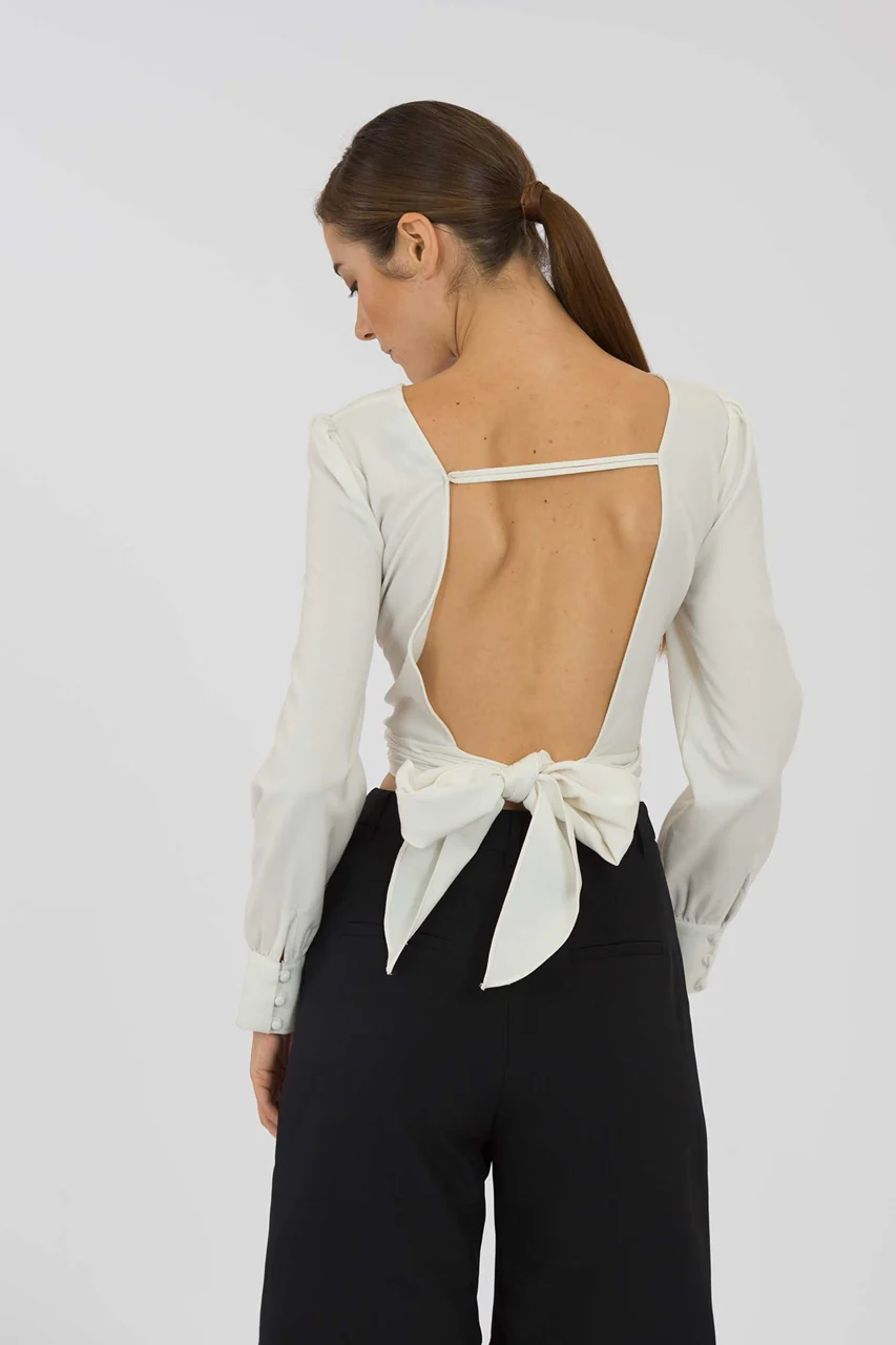 Derviety Top (Off White) - Image 5