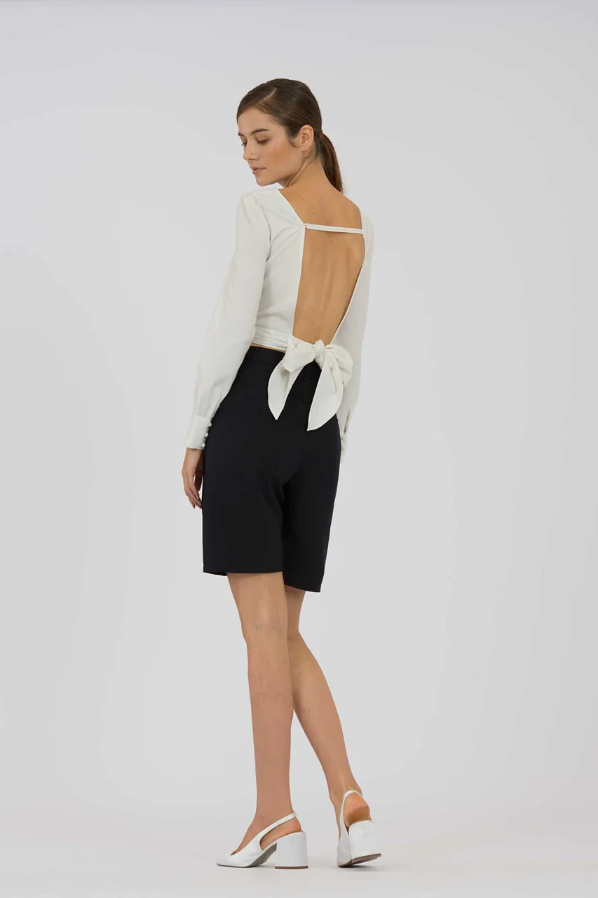 Derviety Top (Off White) - Image 8