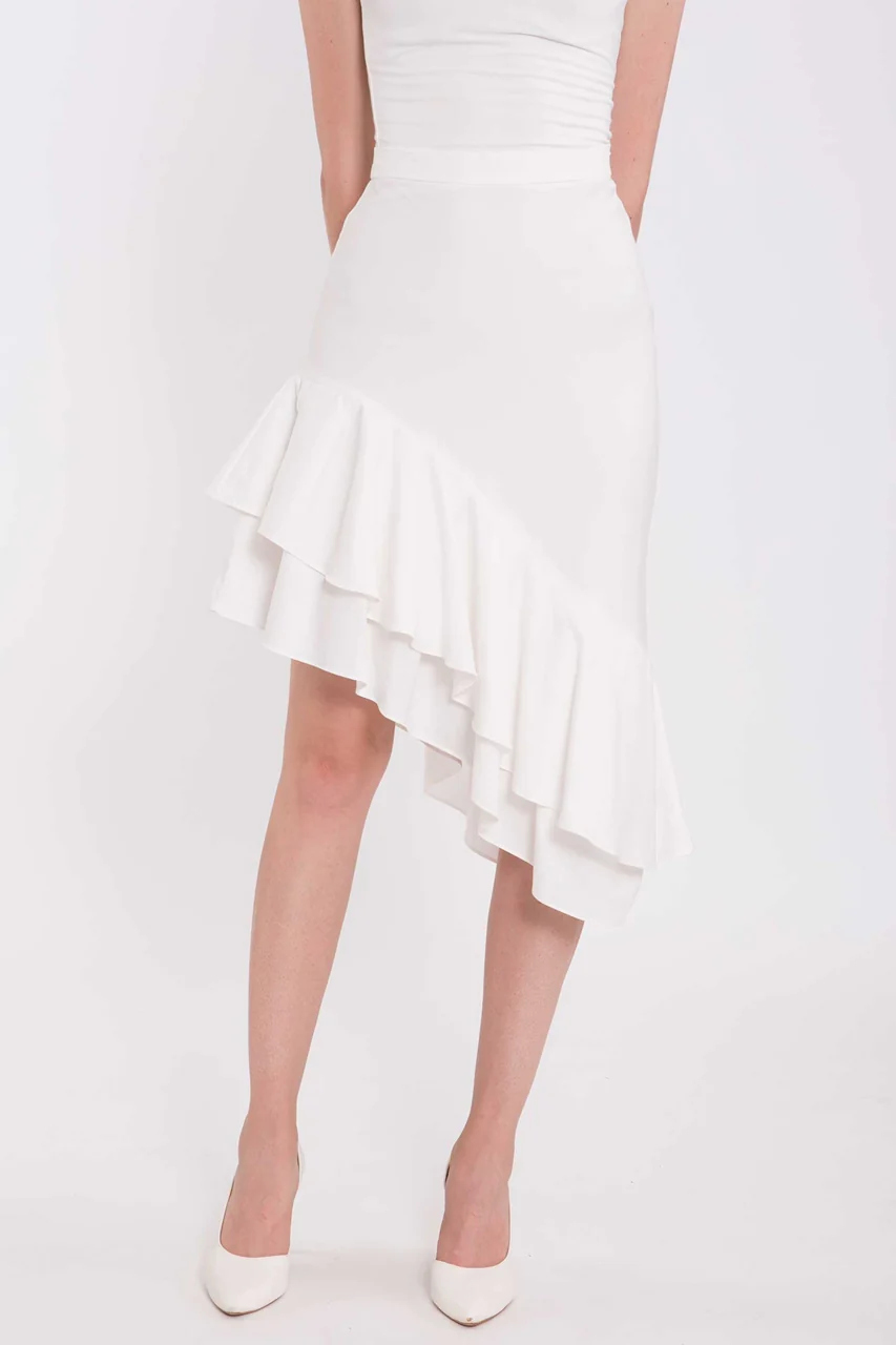 Derliiwa Skirt (White) - Image 3