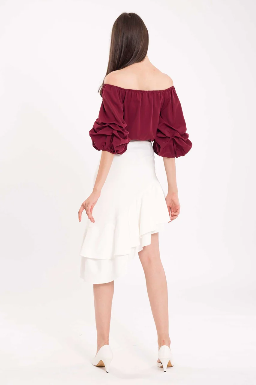 Derliiwa Skirt (White) - Image 4