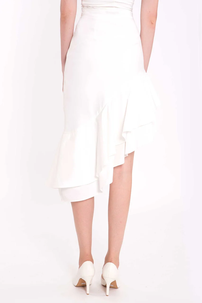 Derliiwa Skirt (White) - Image 5