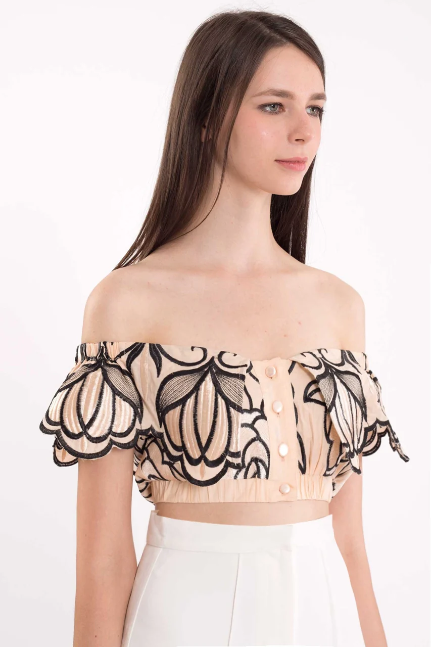 Darosshie Top (Beige) - Image 5