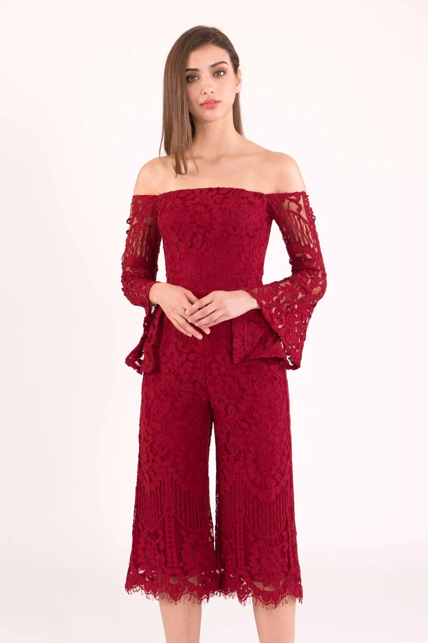 Dagusto Jumpsuit Cullotes (Pink) - Image 2