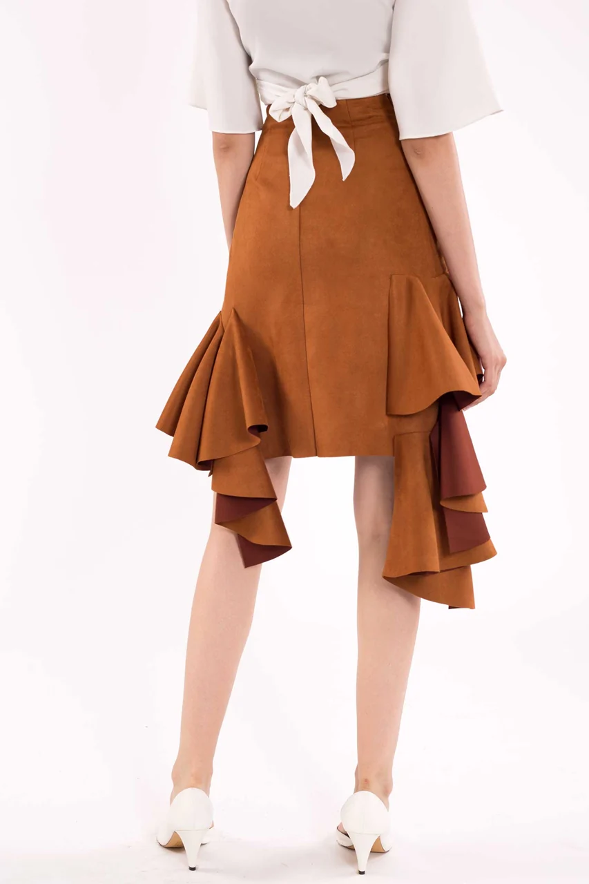 Liase Skirt (Brown) - Image 4