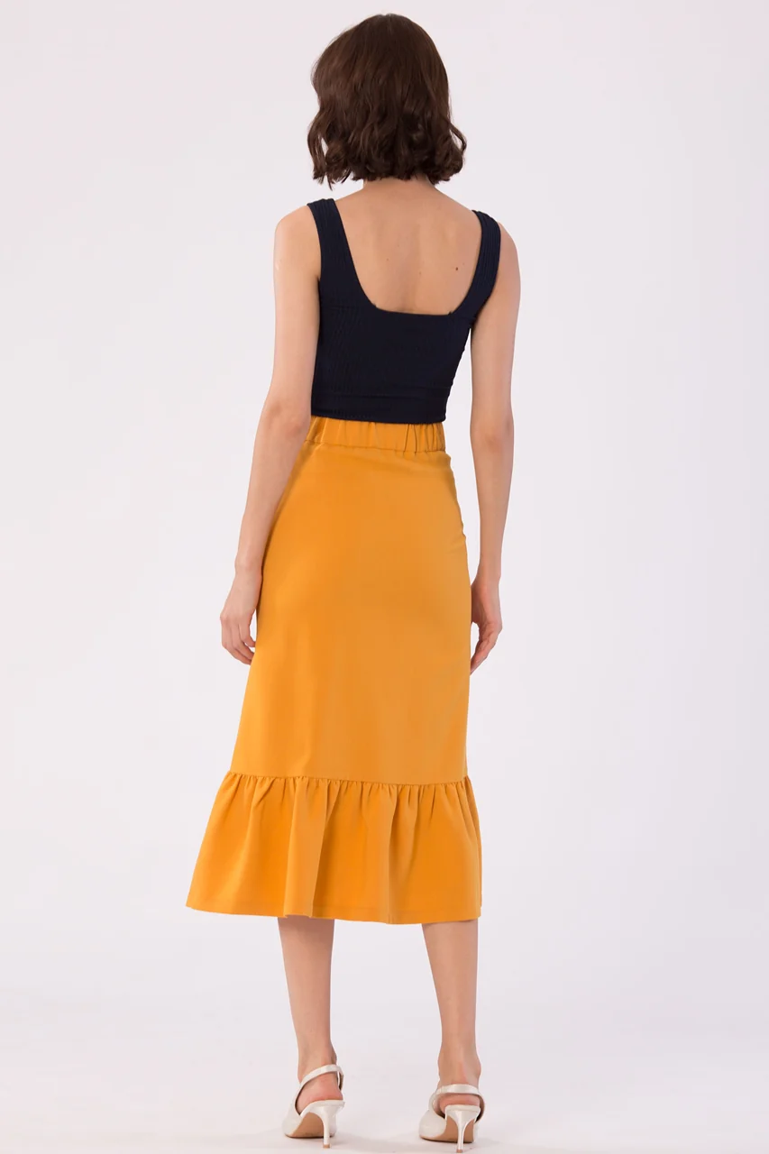Dakataq Skirt (Mustard) - Image 4