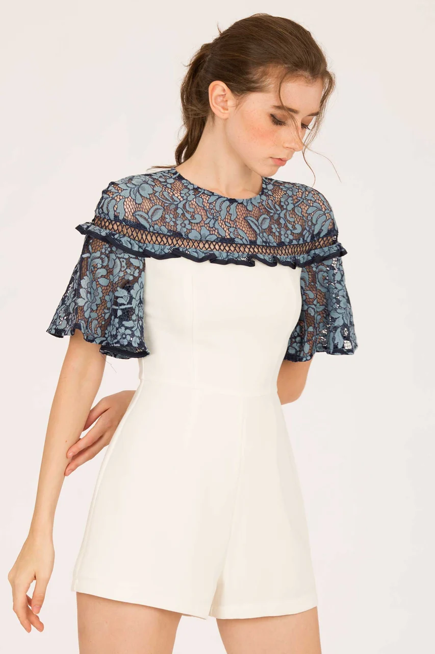 Deferasia Romper (White) - Image 4