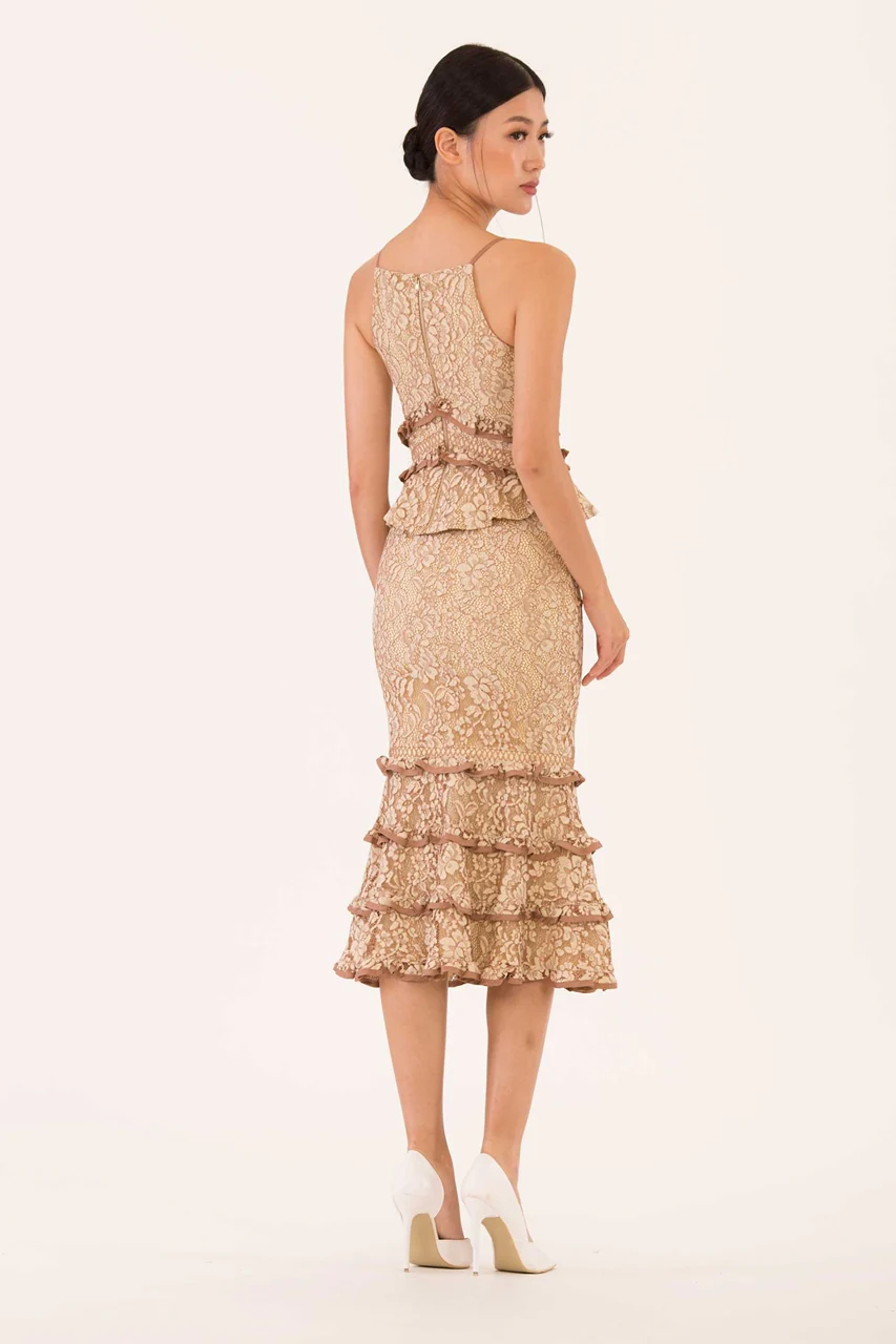 Derxinwei Skirt (Beige) - Image 2