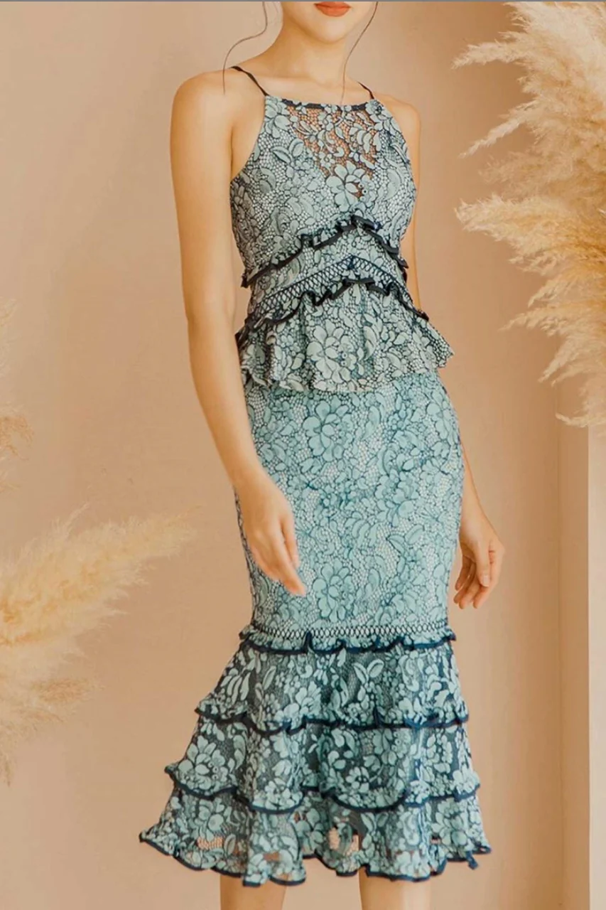 Derxinwei Skirt (Blue)