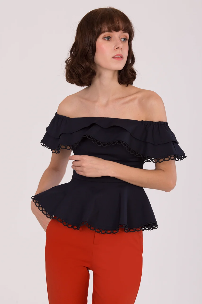 Darvioky Top (Navy) - Image 6