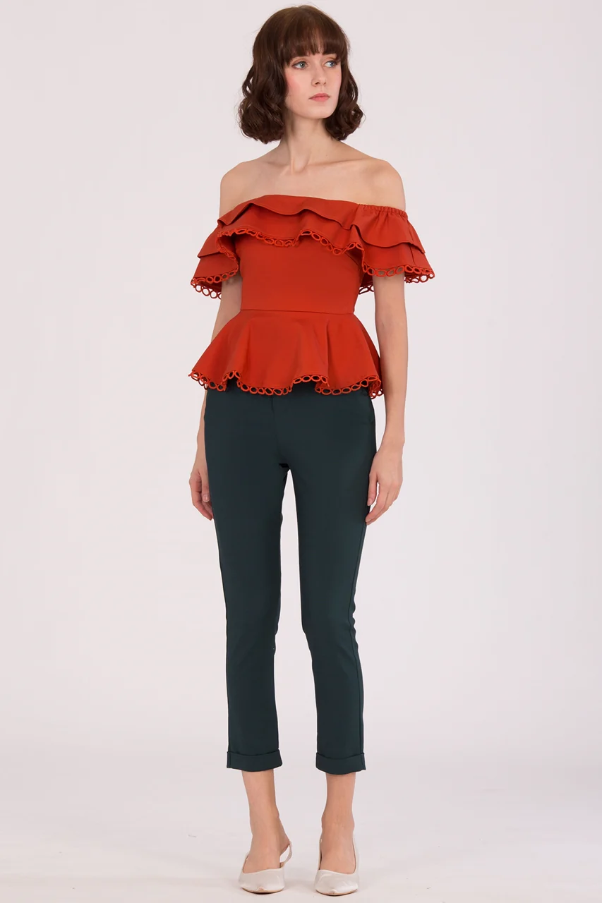 Darvioky Top (Rust Orange) - Image 2