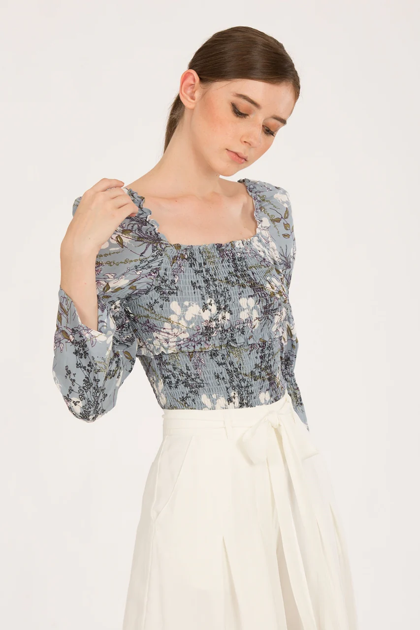 Dimuria Top (Pale Blue) - Image 2