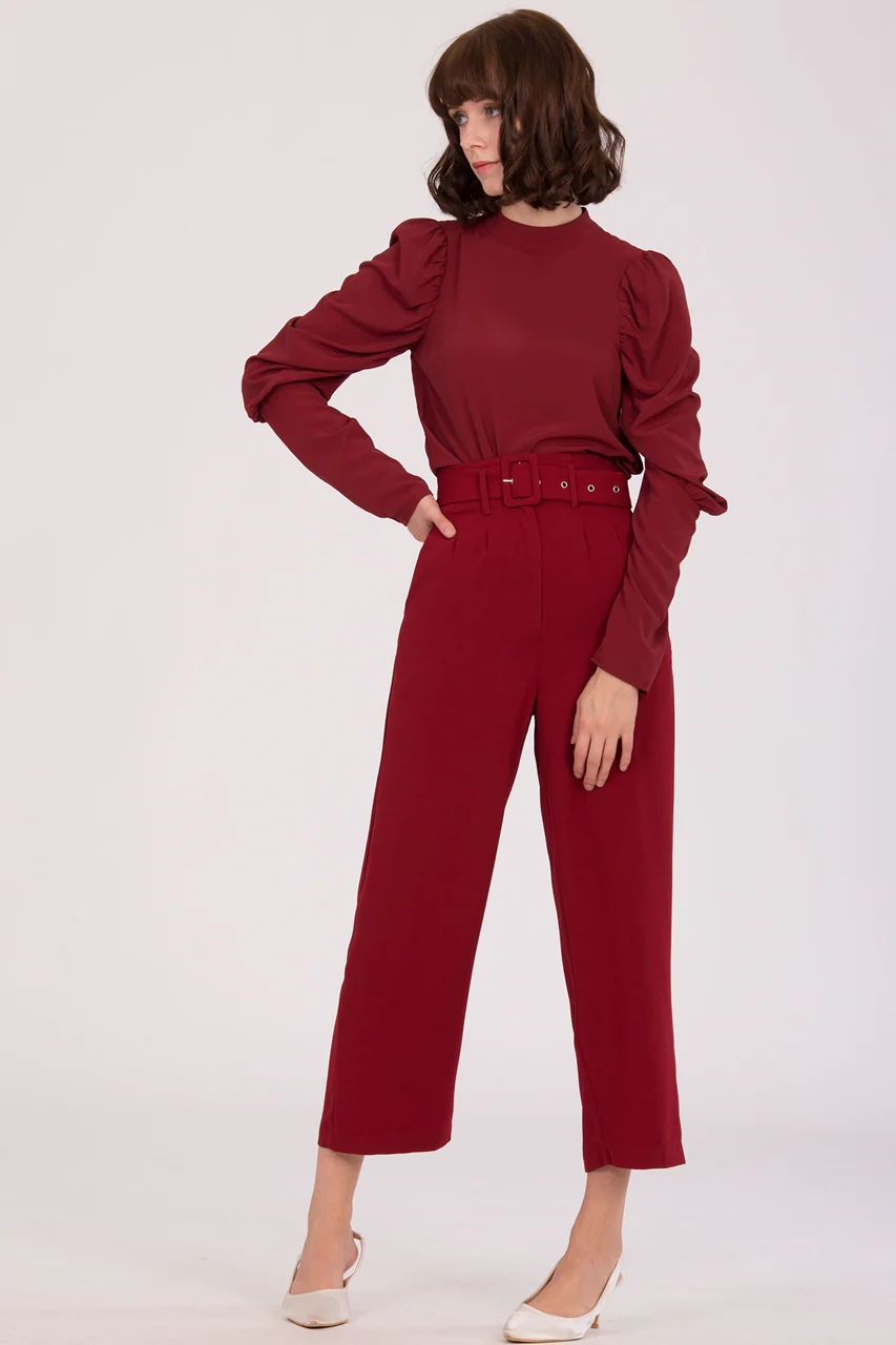 Dertalita Top (Maroon) - Image 2
