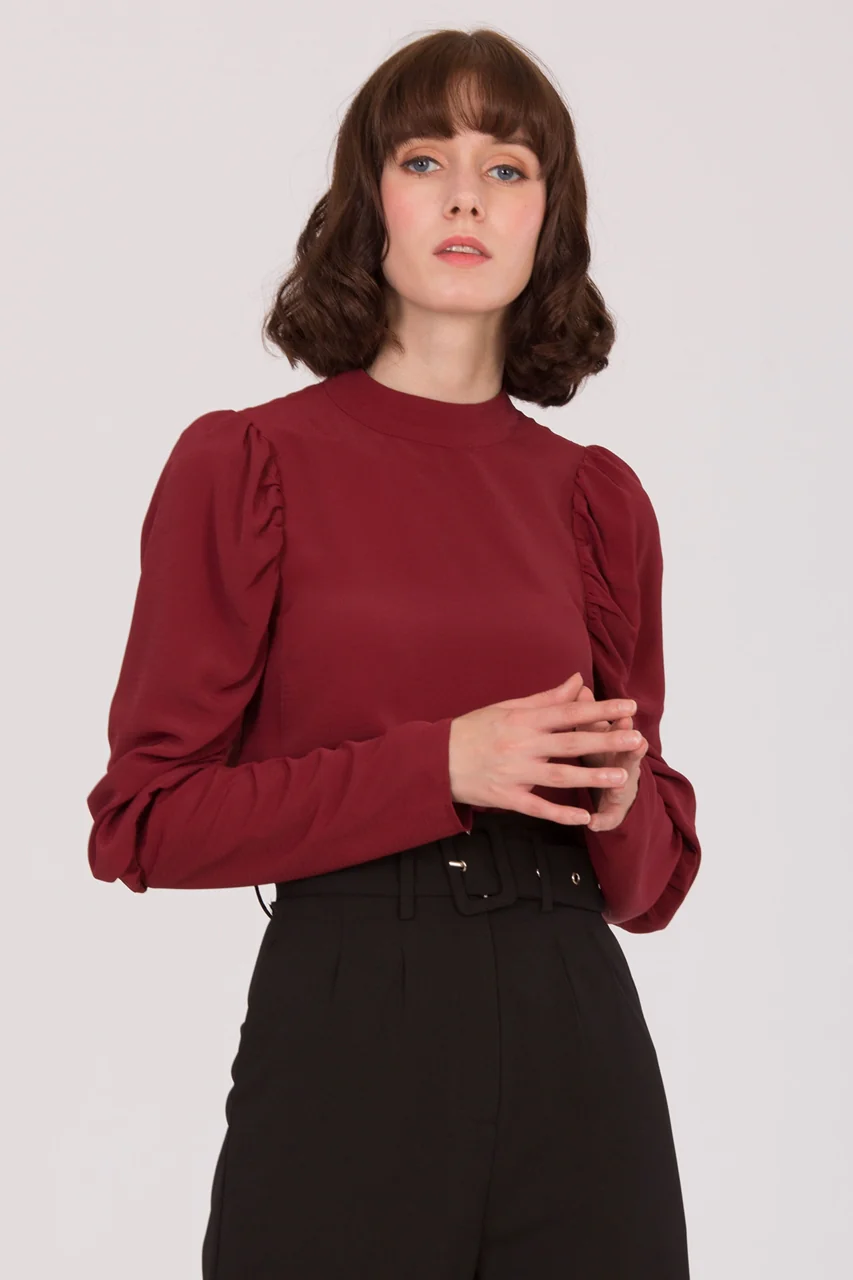 Dertalita Top (Maroon) - Image 7