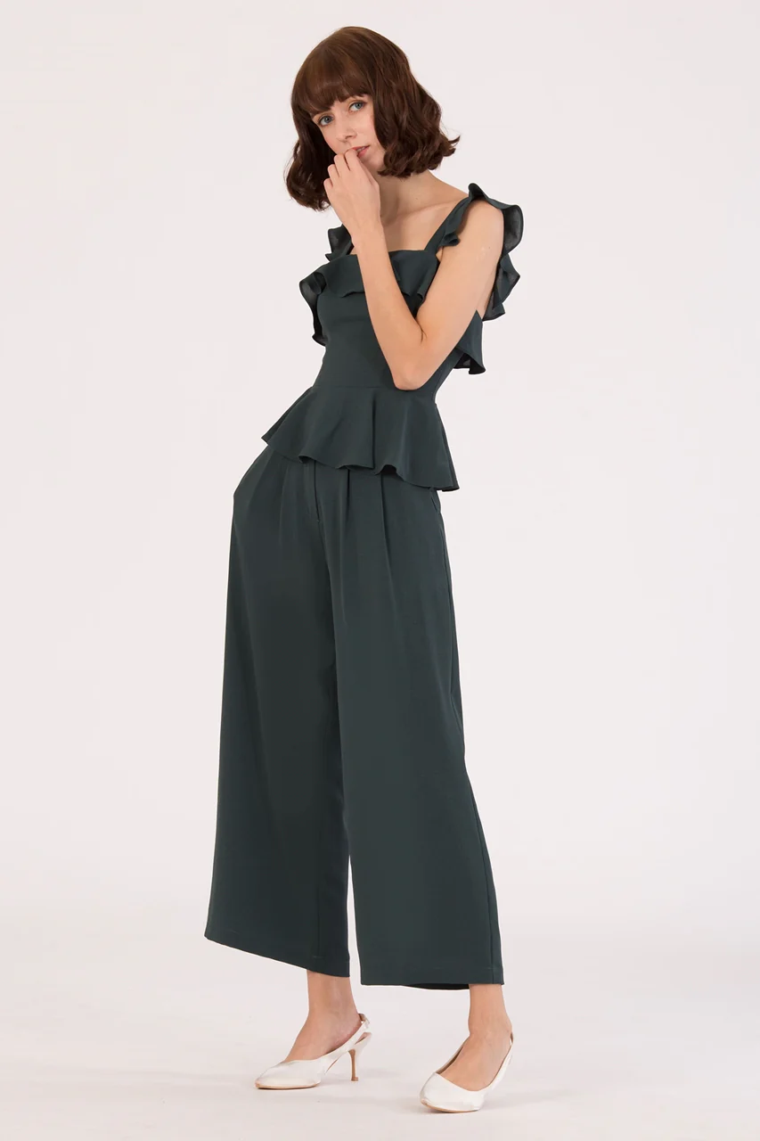 Dotimista Top (Dark Green) - Image 3