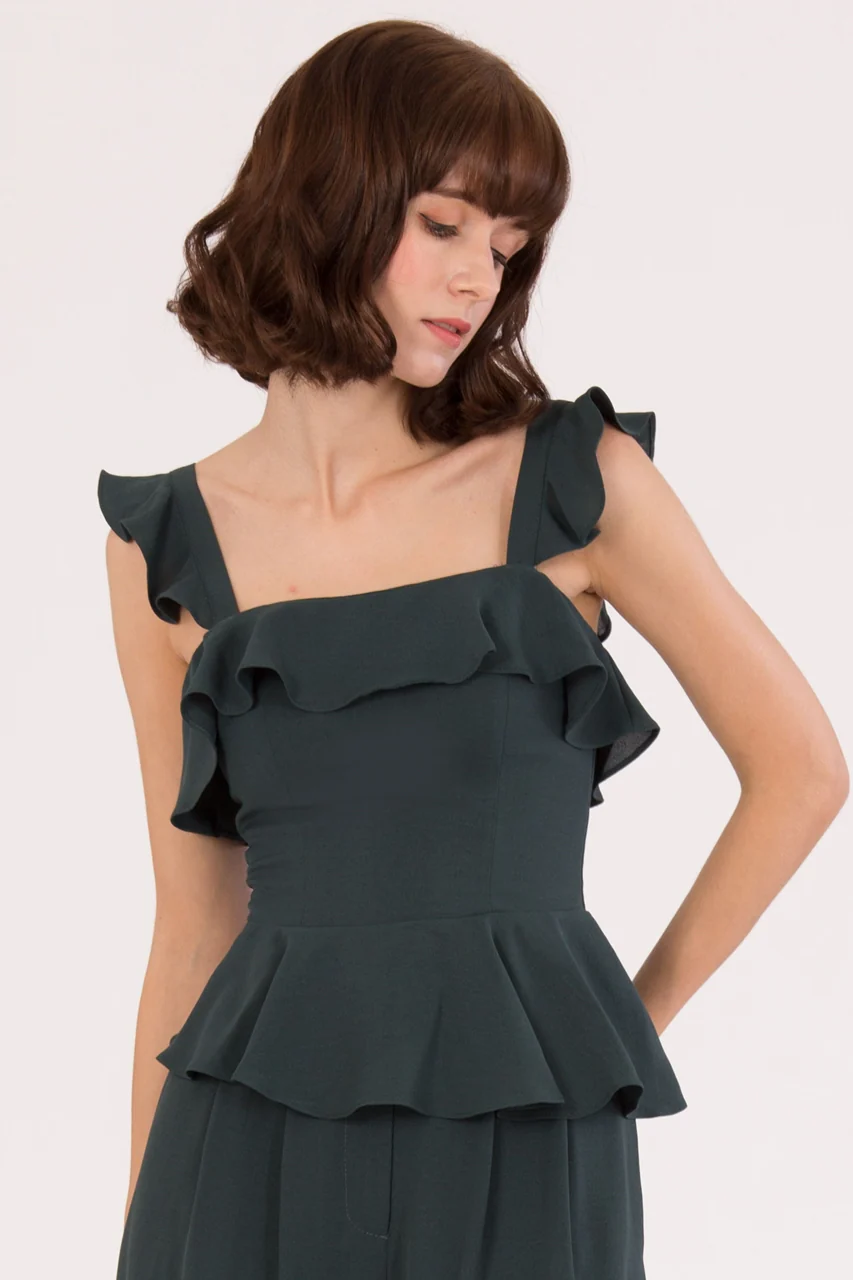 Dotimista Top (Dark Green) - Image 4