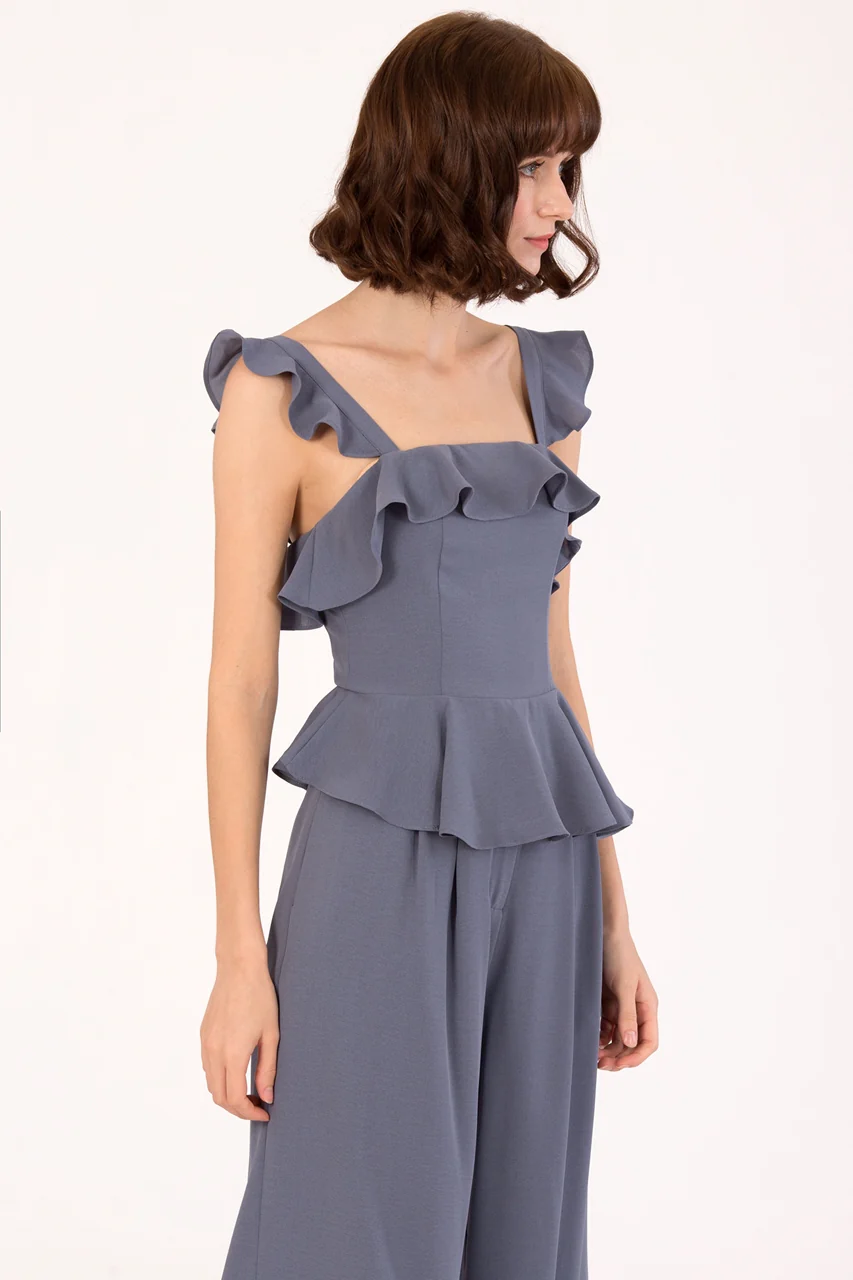 Dotimista Top (Denim Blue) - Image 2
