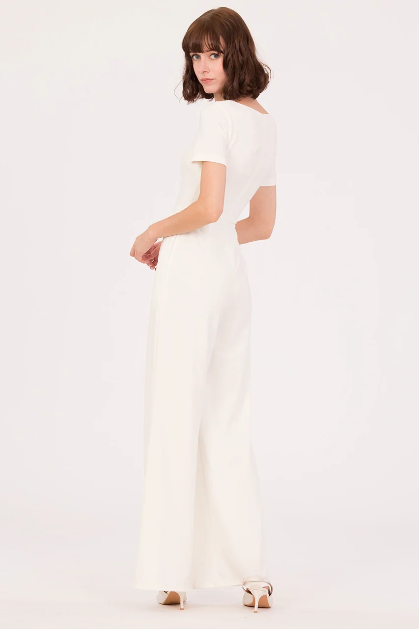 Duferhik Jumpsuit (White) - Image 6