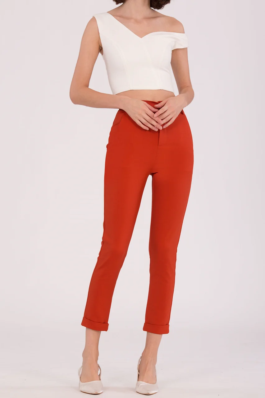 Diviz Pants (Rust Orange) - Image 2