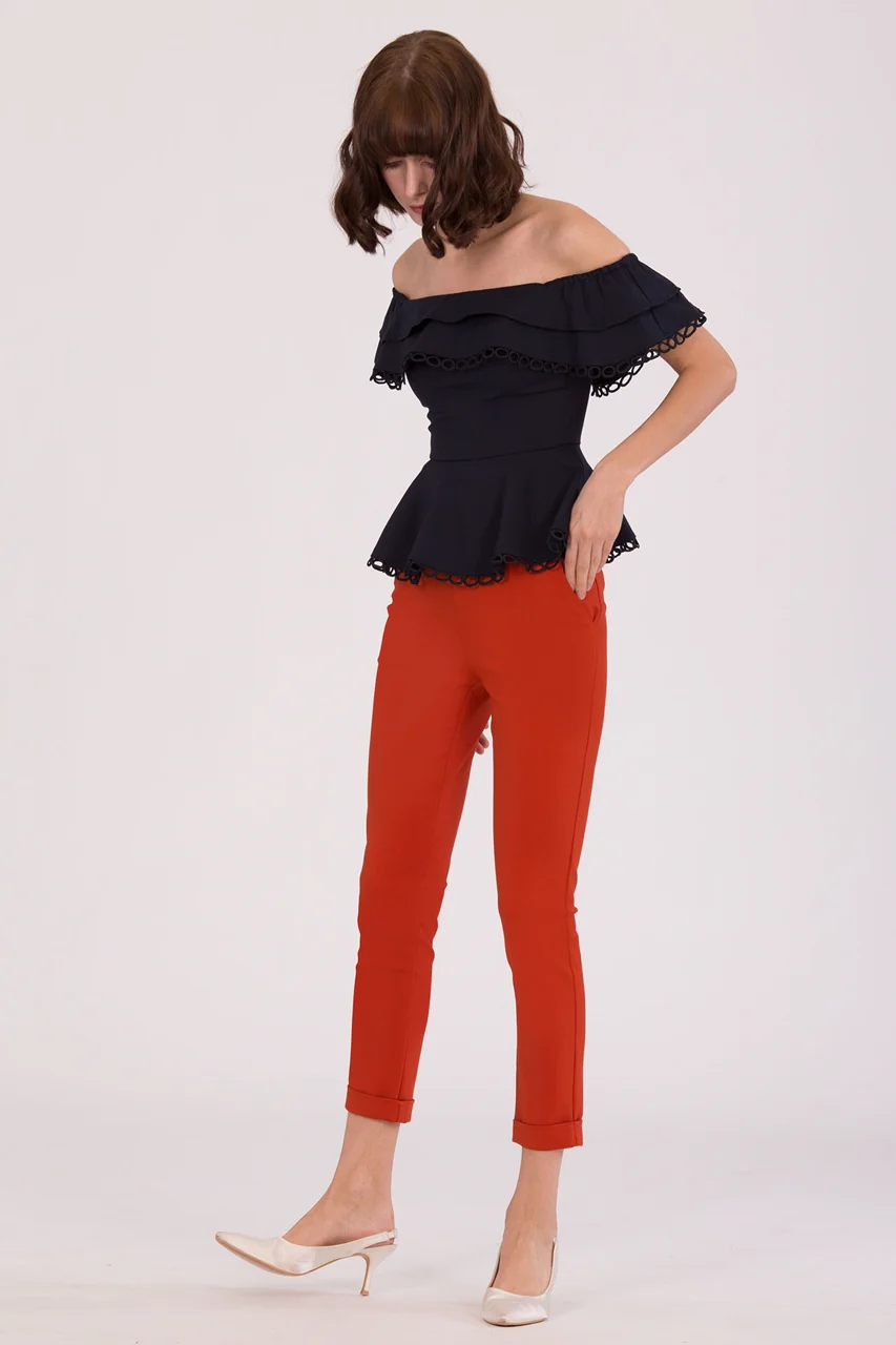 Diviz Pants (Rust Orange) - Image 5