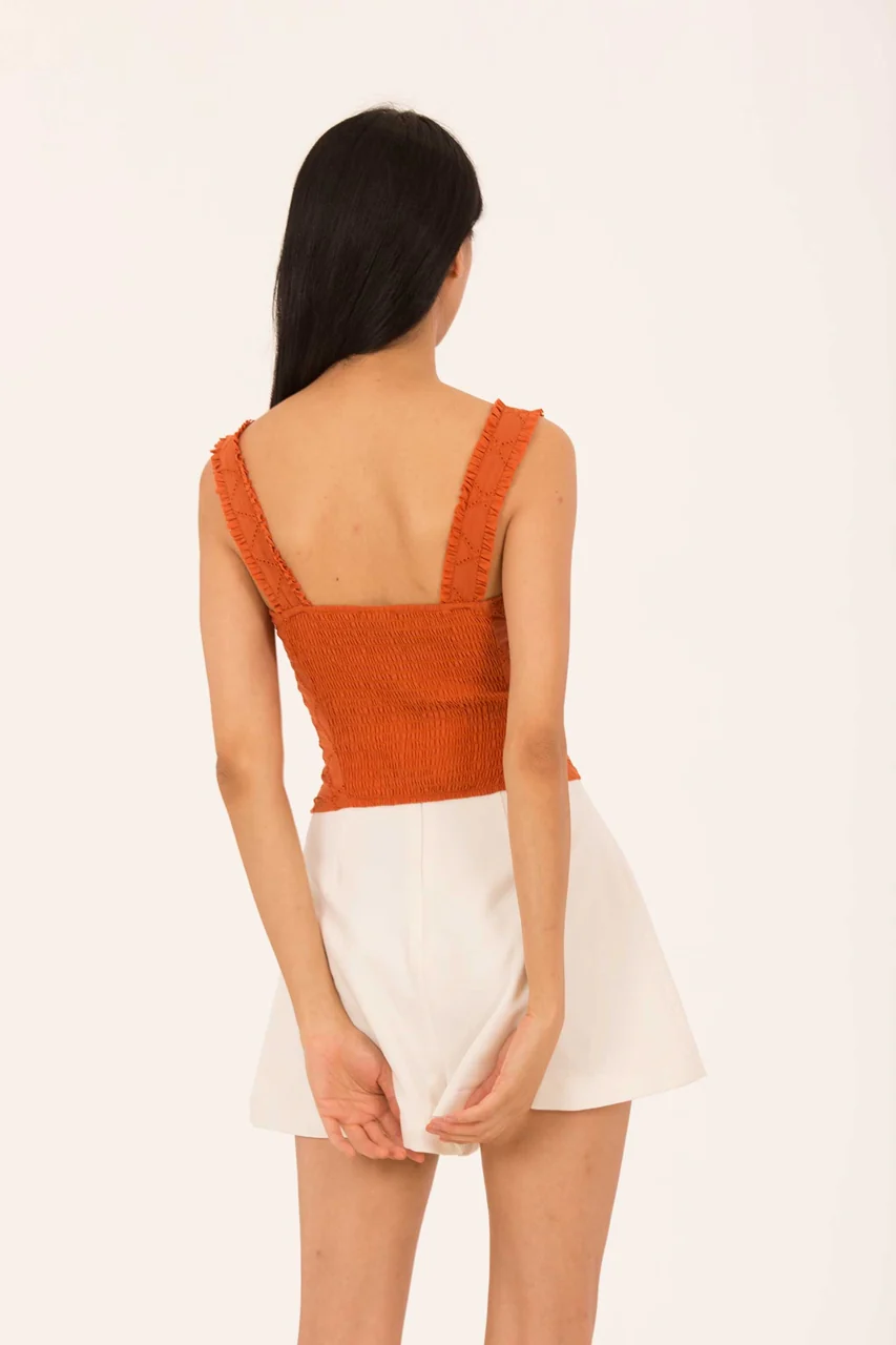Dinulliow Top (Rust Orange) - Image 4