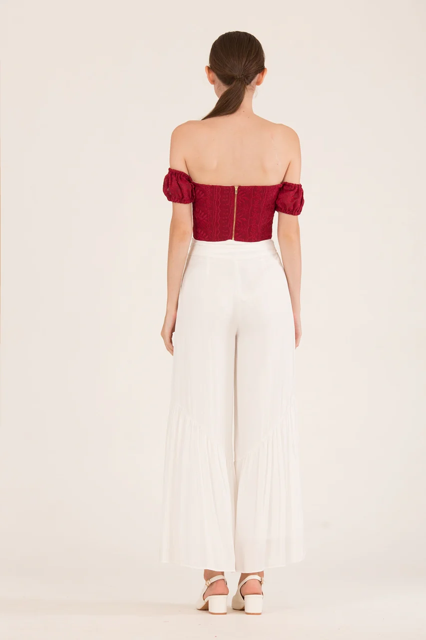 Dameirong Top (Maroon) - Image 3