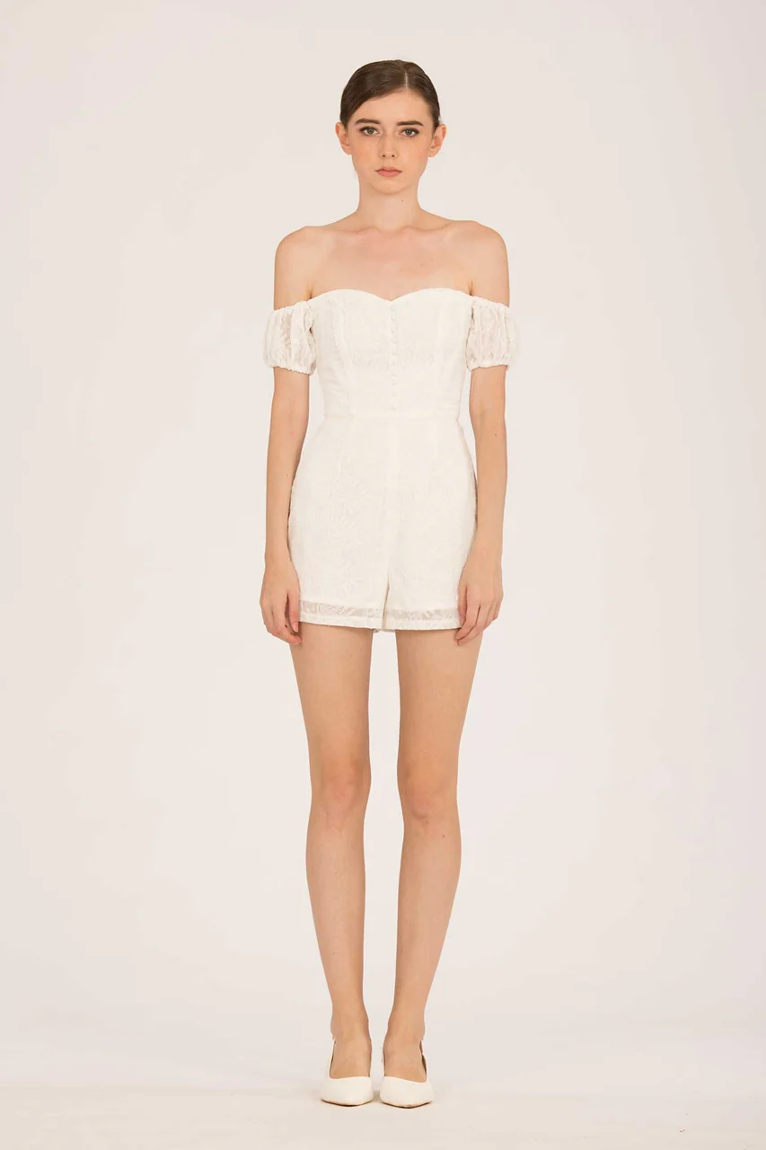 Derijx Romper (White) - Image 5