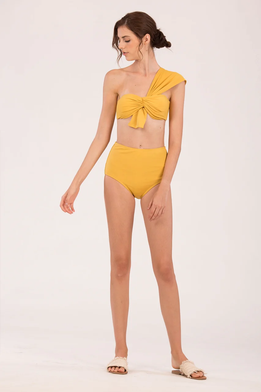 Dokerveni Bikini Top (Yellow) (Non Returnable) - Image 4