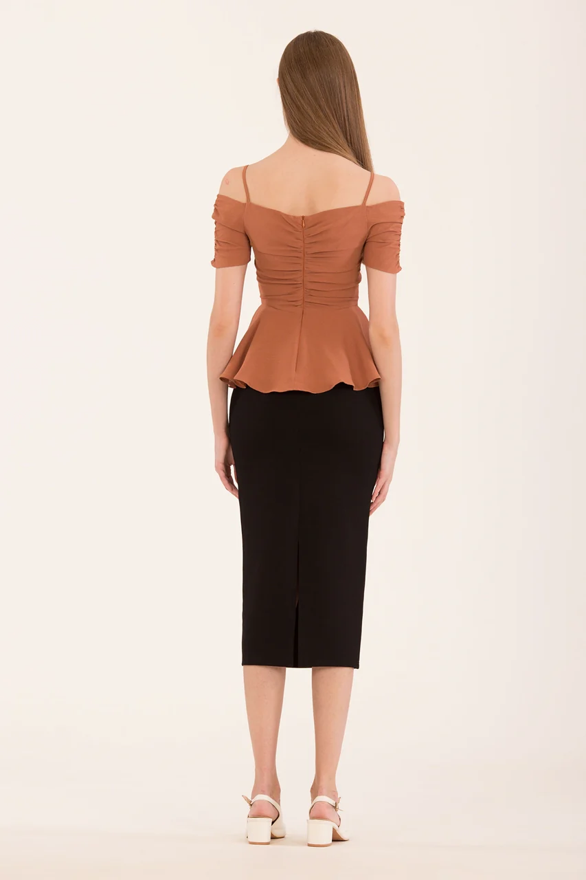 Dharlieh Top (Brown) - Image 2