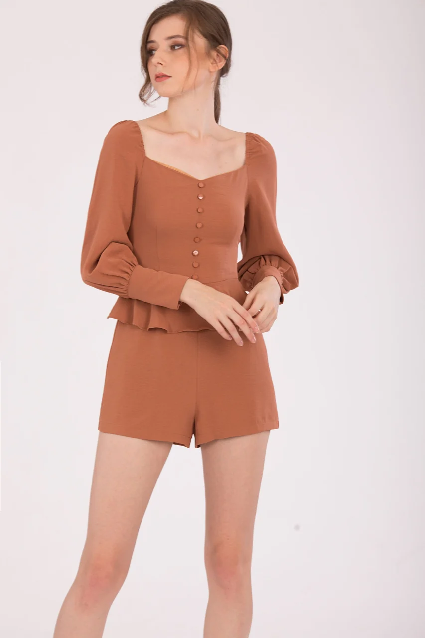 Denituriol Romper (Brown) - Image 7