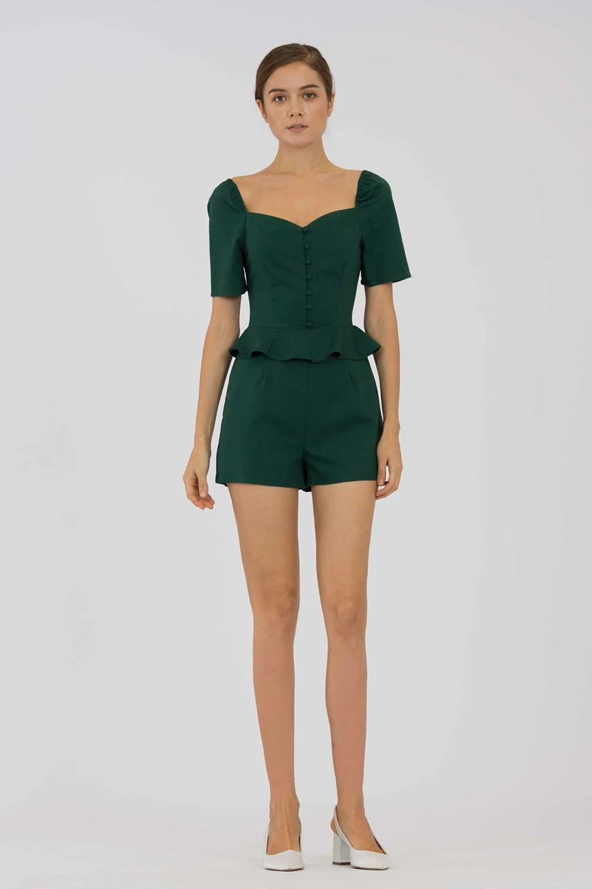Dahurve Romper (Green) - Image 3