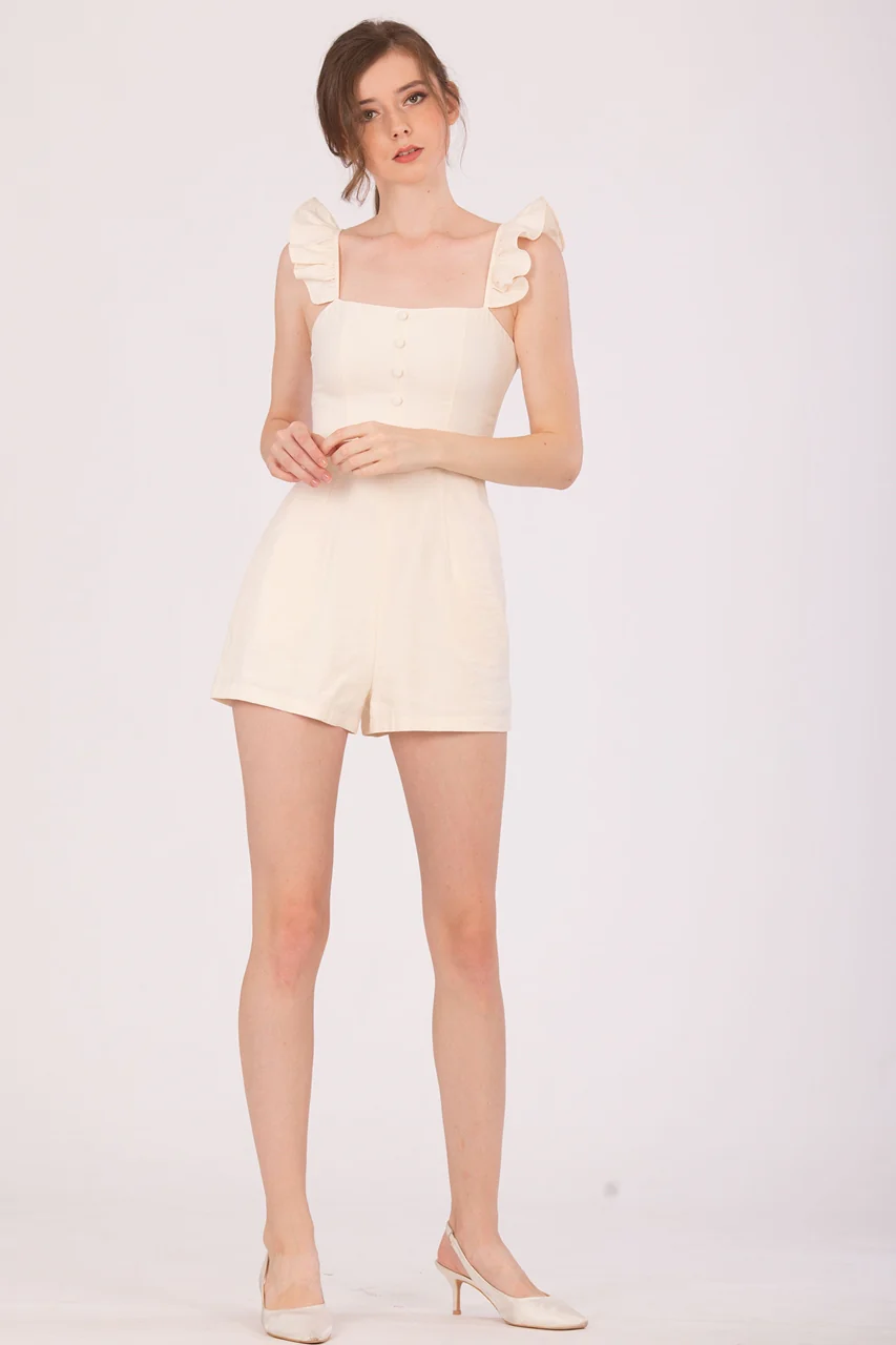 Dohanic Romper (Cream) - Image 7