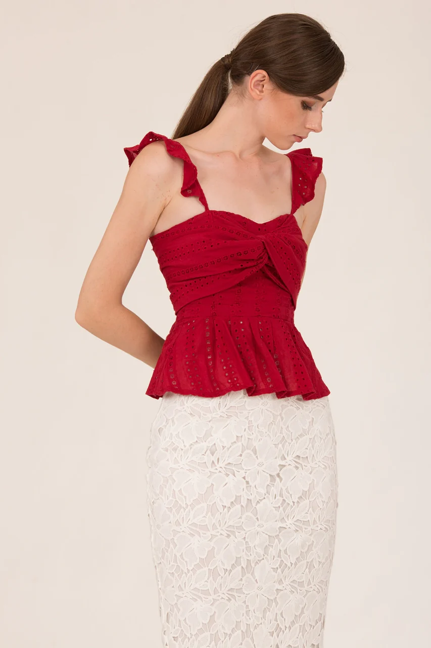 Dahuw Top (Red) - Image 4