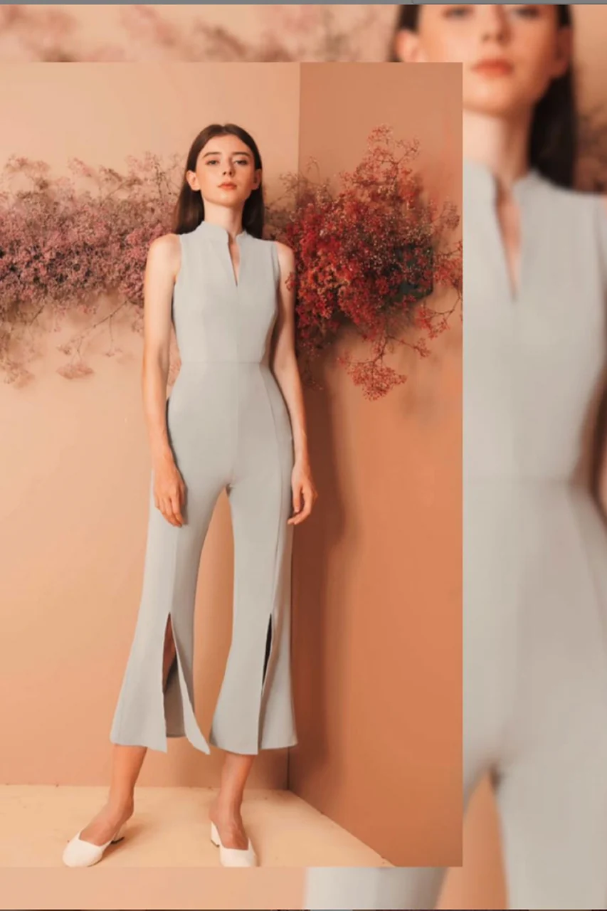 Diufiern Jumpsuit (Pale Blue) - Image 2