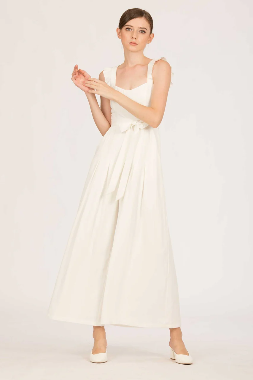 Dotiakira Jumpsuit (White) - Image 4