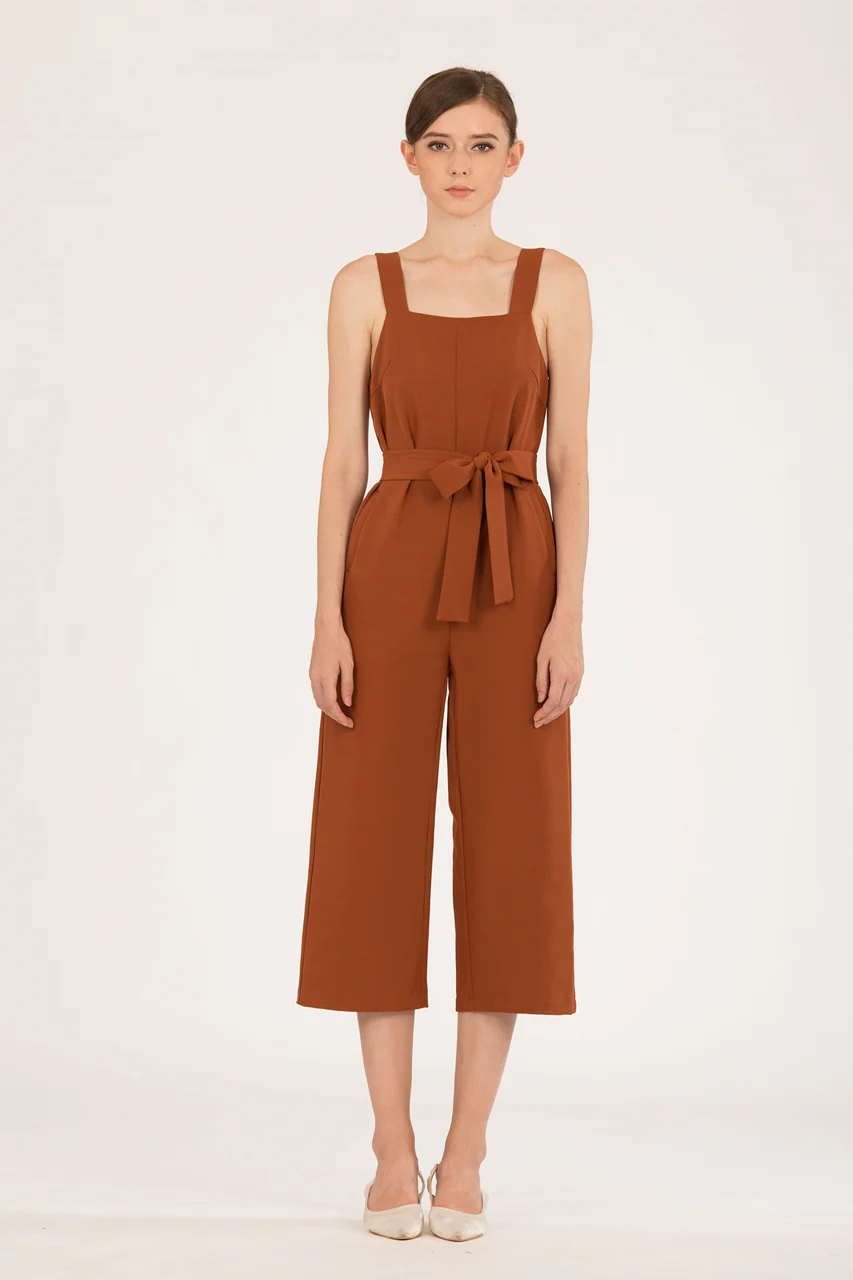 Demuxie Jumpsuit (Brown) - Image 2