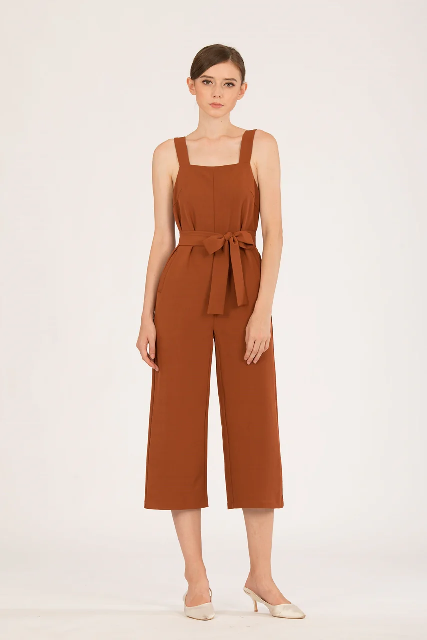 Demuxie Jumpsuit (Brown) - Image 4