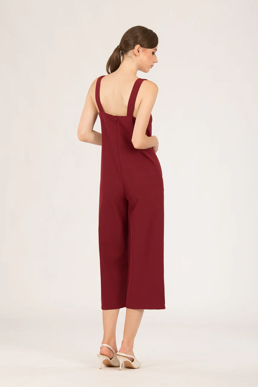 Demuxie Jumpsuit (Maroon) - Image 6