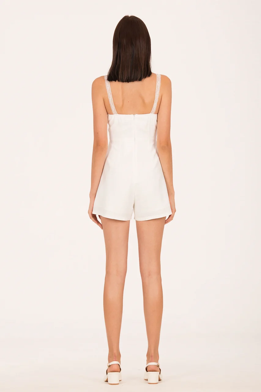 Damiokar Romper (Powder Yellow) - Image 5