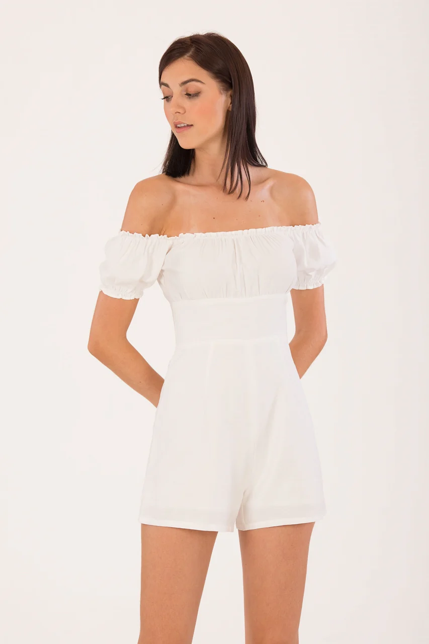 Dojutafec Romper (White) - Image 2