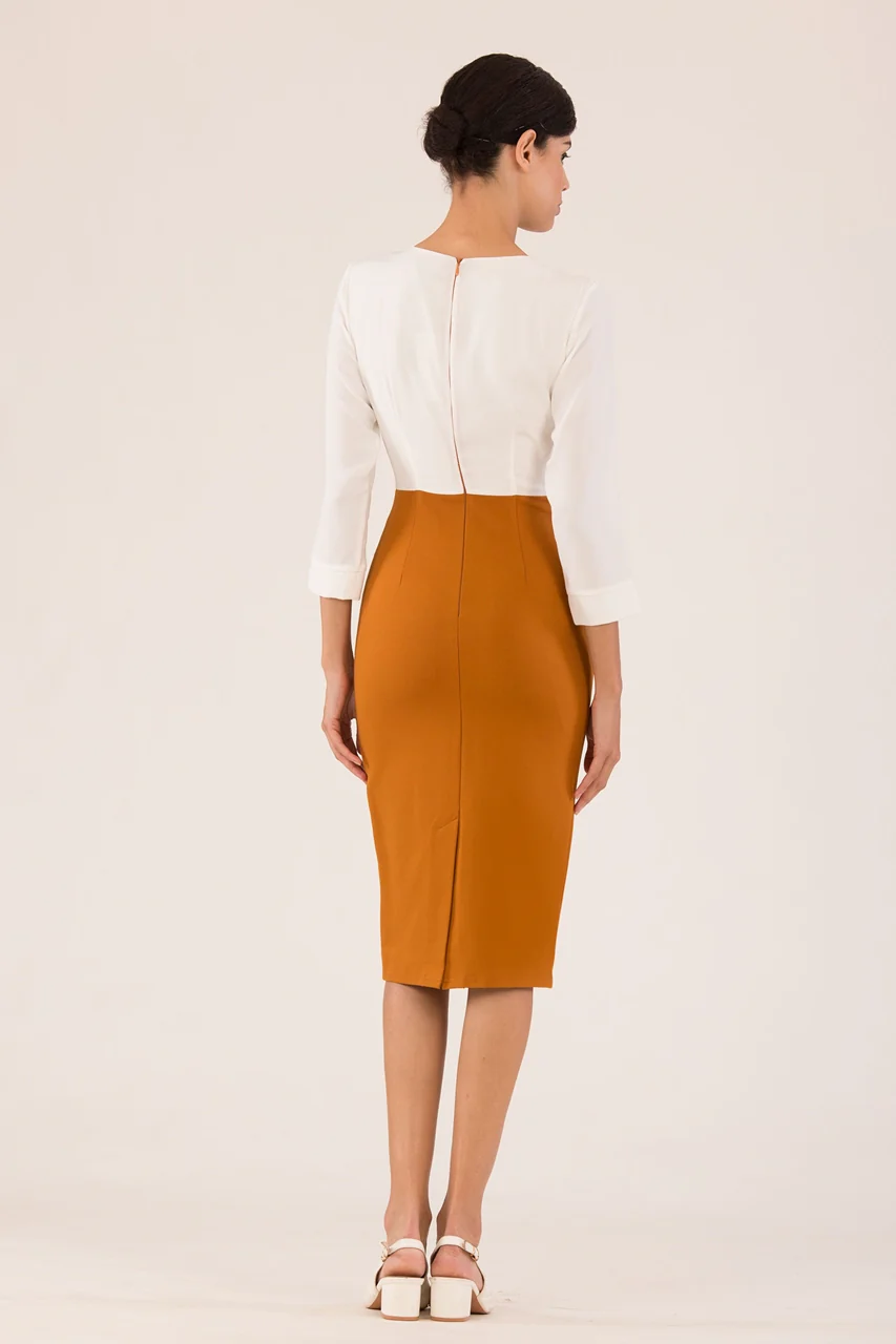 Daminiara (White+Rust Orange) - Image 3