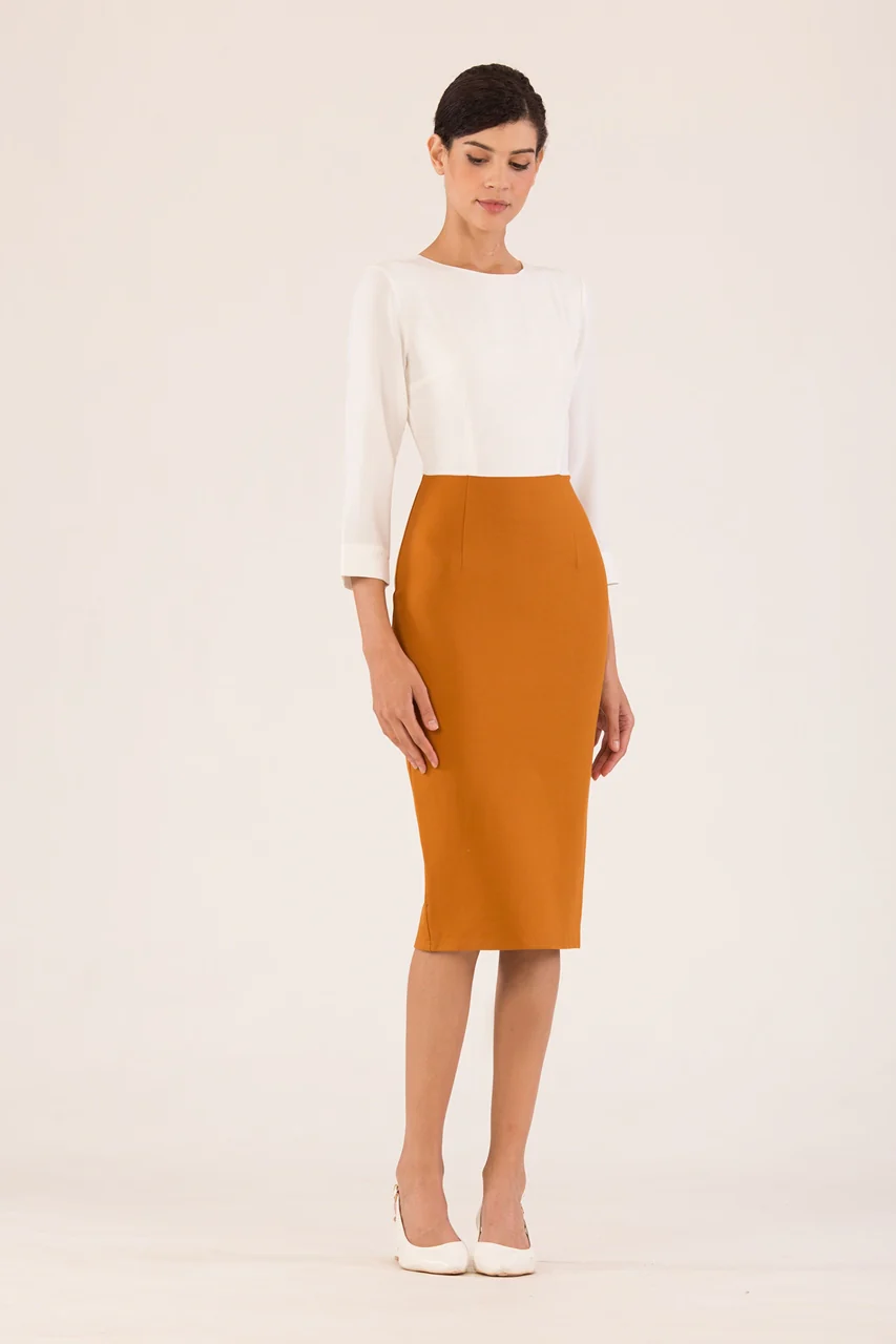Daminiara (White+Rust Orange) - Image 4
