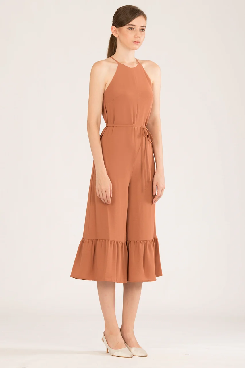 Dofihuxaz Jumpsuit (Brown) - Image 3